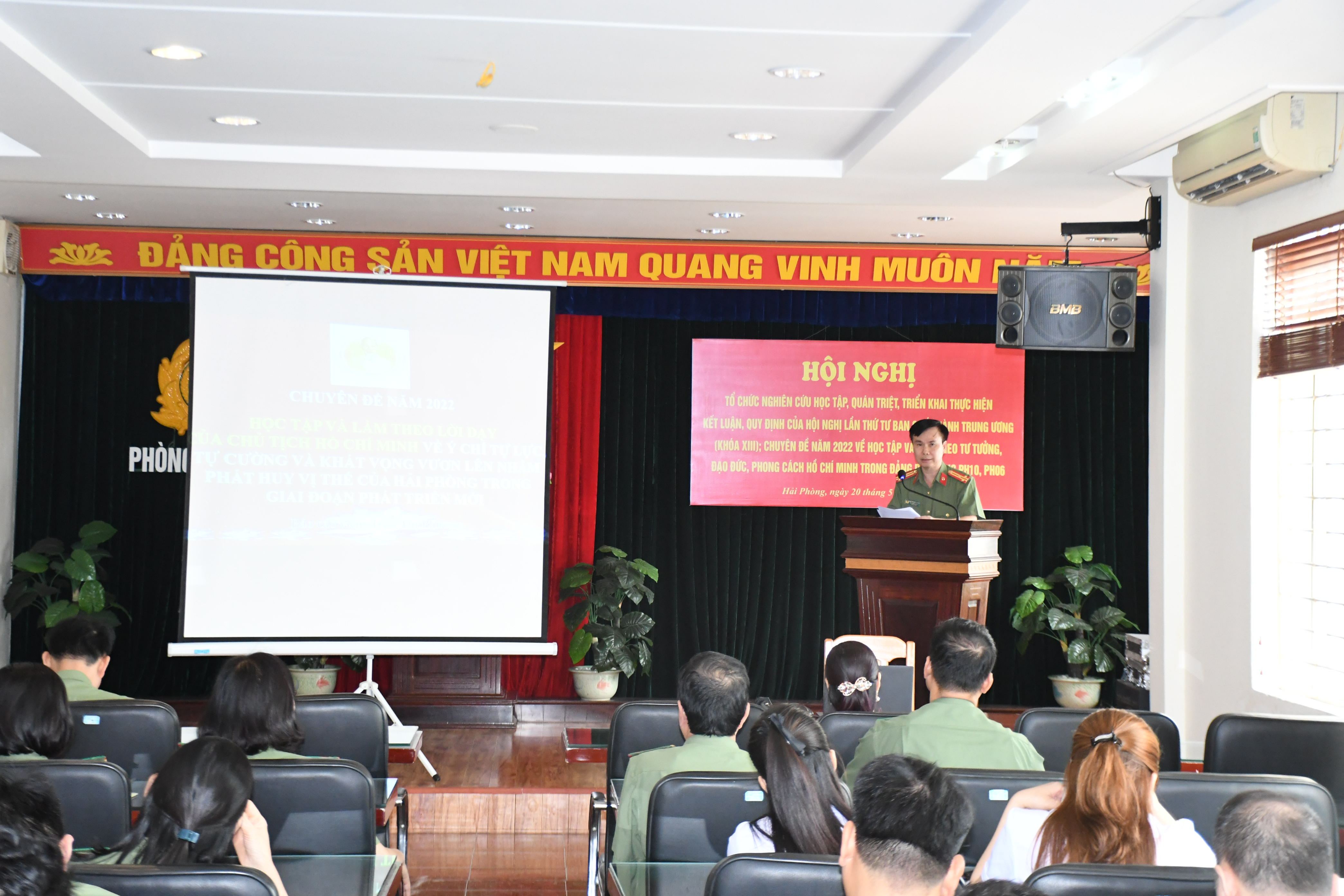 Phòng Hậu cần đẩy mạnh công tác xây dựng lực lượng